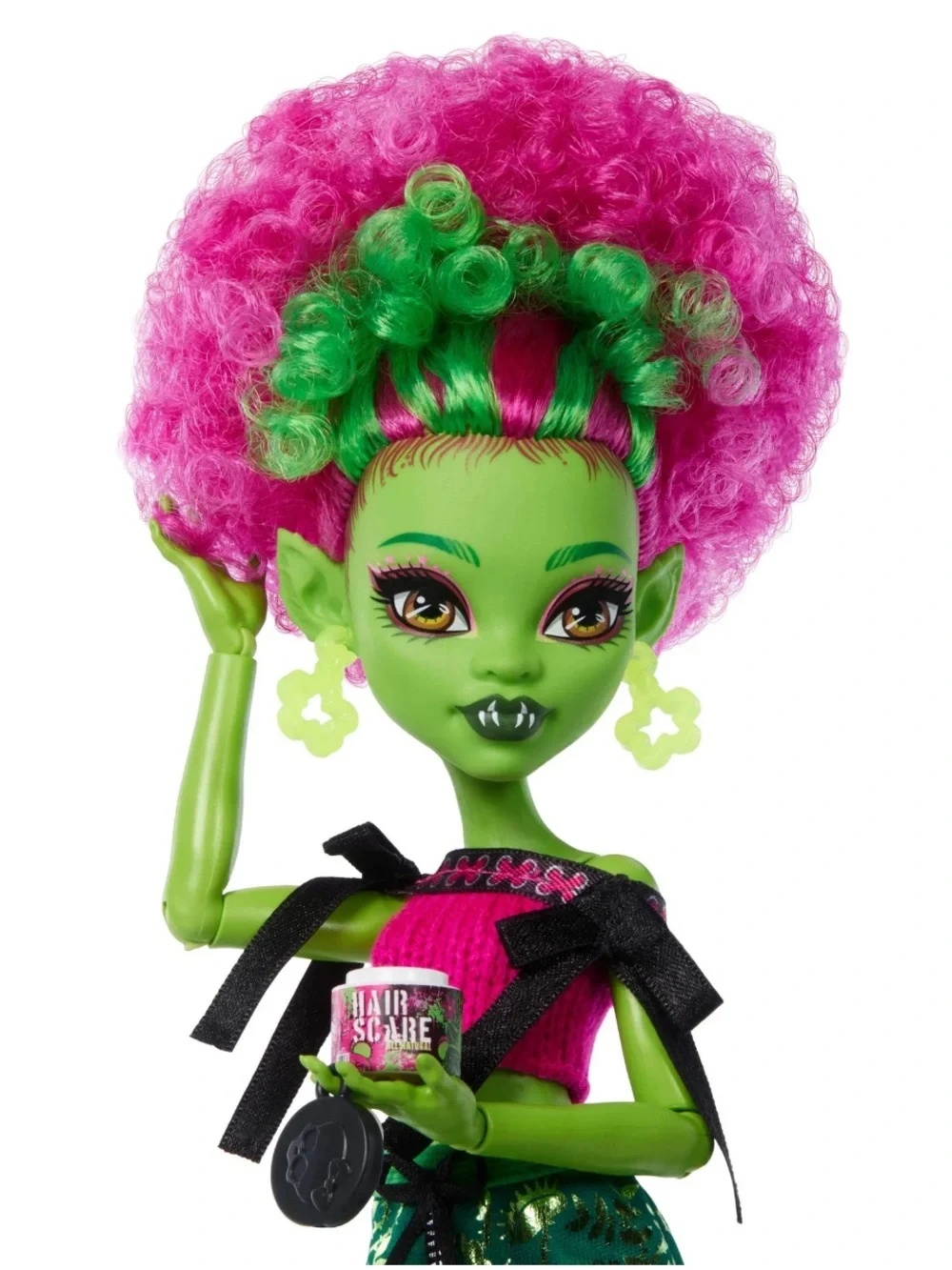 Monster High Self-Scare Secrets Venus McFlytrap Fashion Doll w/ 13 Accessories